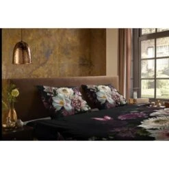 Pure Dekbedovertrek "Marleen" - Bordeaux - (240x220 Cm) -Leen Bakker Winkel 1000084877 0110