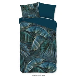 Pure Dekbedovertrek "Joost" - Petrol - (140x220 Cm)