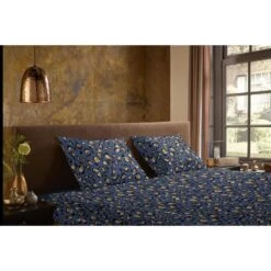 Pure Dekbedovertrek "Colin" - Blauw - (140x220 Cm) -Leen Bakker Winkel 1000084888 0110