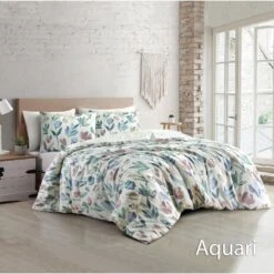 Papillon Dekbedovertrek Aquari - 240x200/220 -Leen Bakker Winkel 1000086696 0101