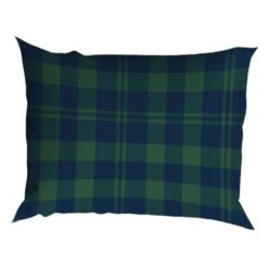 Romanette Flanellen Dekbedovertrek Lumberjack Blauw/Groen-2-persoons (200 X 2... -Leen Bakker Winkel 1000087879 0103