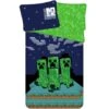 Minecraft Dekbedovertrek Sssleep Tight - 140 X 200 + 70 X 90 Cm - Katoen 2 Minecraft Dekbedovertrek Sssleep Tight - 140 X 200 + 70 X 90 Cm - Katoen -Leen Bakker Winkel 1000088887