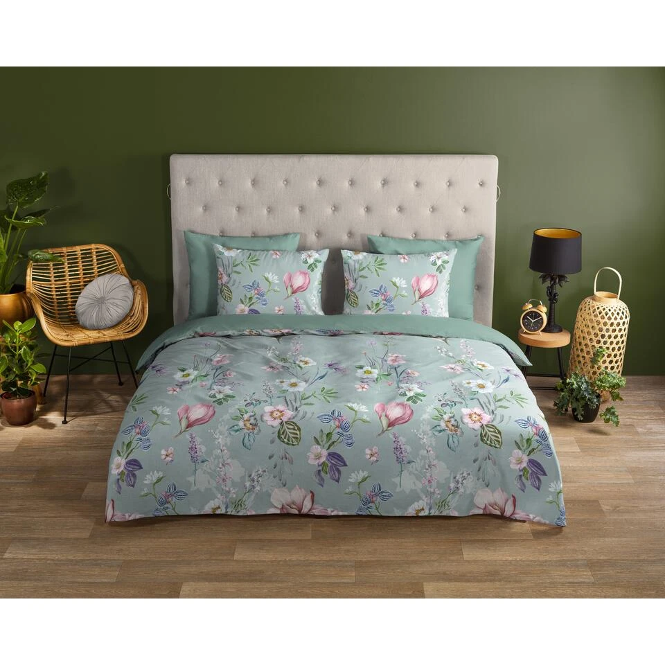 Good Morning Dekbedovertrek "Vera" - Multi - (200x220 Cm) 4 Good Morning Dekbedovertrek "Vera" - Multi - (200x220 Cm) - Afbeelding 2