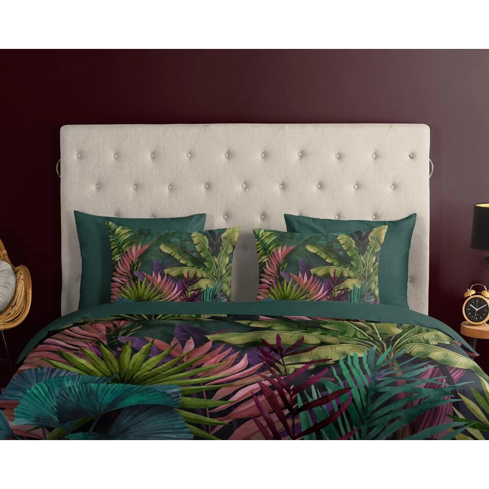 Good Morning Dekbedovertrek "Marina" - Groen - (200x220 Cm) 5 Good Morning Dekbedovertrek "Marina" - Groen - (200x220 Cm) - Afbeelding 3