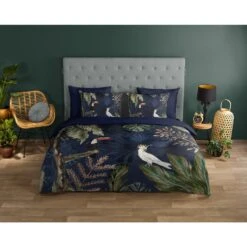 Good Morning Dekbedovertrek "Pango" - Blauw - (140x220 Cm) 7 Good Morning Dekbedovertrek "Pango" - Blauw - (140x220 Cm) -Leen Bakker Winkel 1000091360 0101