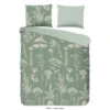 Good Morning Dekbedovertrek "Herbs" - Groen - (240x220 Cm) -Leen Bakker Winkel 1000091366