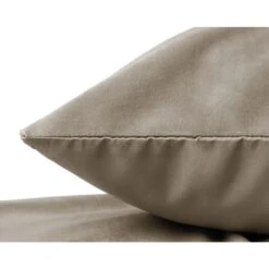 Sleeptime Velvet Kussenslopen Taupe (2-stuks) -Leen Bakker Winkel 1000091518 0101