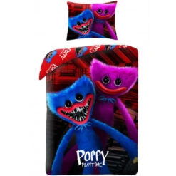 Poppy Playtime Dekbedovertrek Play - Eenpersoons - 140 X 200 Cm - Katoen