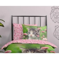 Good Morning Dekbedovertrek "Jacky" - Multi - (140x220 Cm) -Leen Bakker Winkel 1000092741 0110