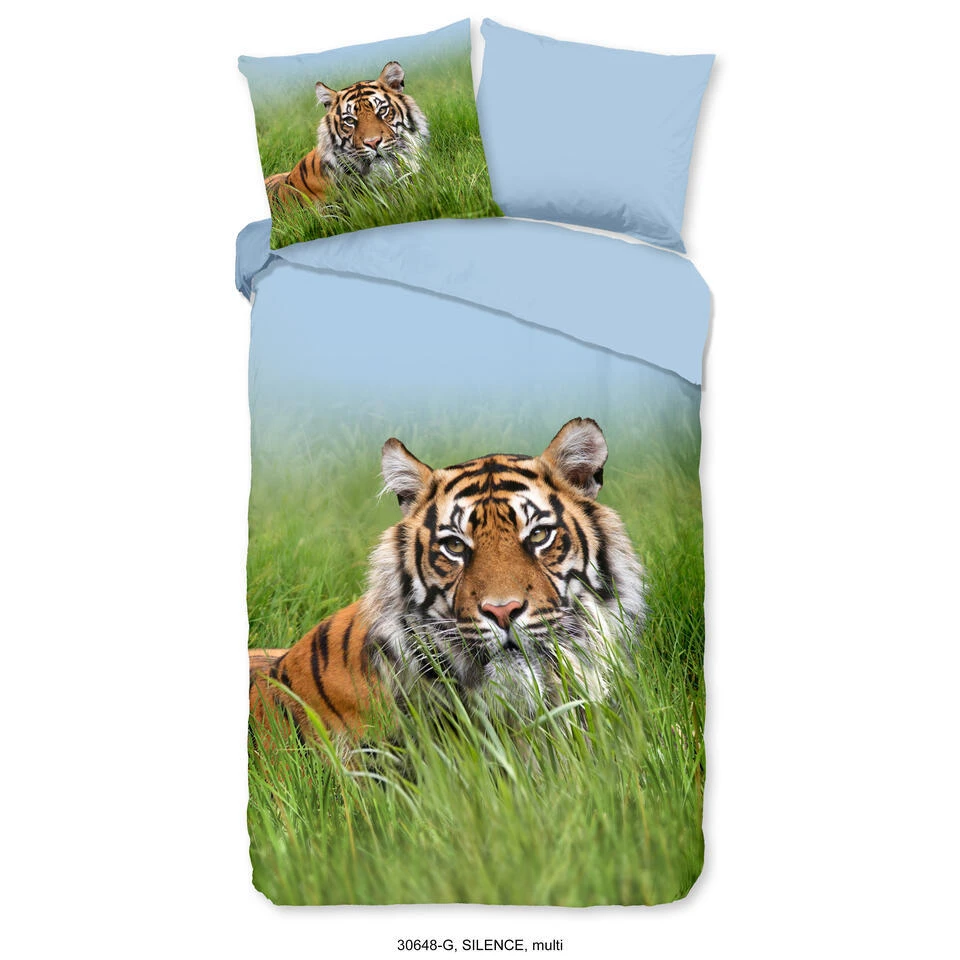 Good Morning Dekbedovertrek "Silence" - Multi - (140x220 Cm) 3 Good Morning Dekbedovertrek "Silence" - Multi - (140x220 Cm)