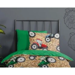 Good Morning Dekbedovertrek "Cas" - Multi - (140x220 Cm) -Leen Bakker Winkel 1000092750 0110