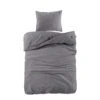 BLCKOUT Dekbedovertrek Odessa - 140x200/220 - Grijs 2 BLCKOUT Dekbedovertrek Odessa - 140x200/220 - Grijs -Leen Bakker Winkel 1000093531