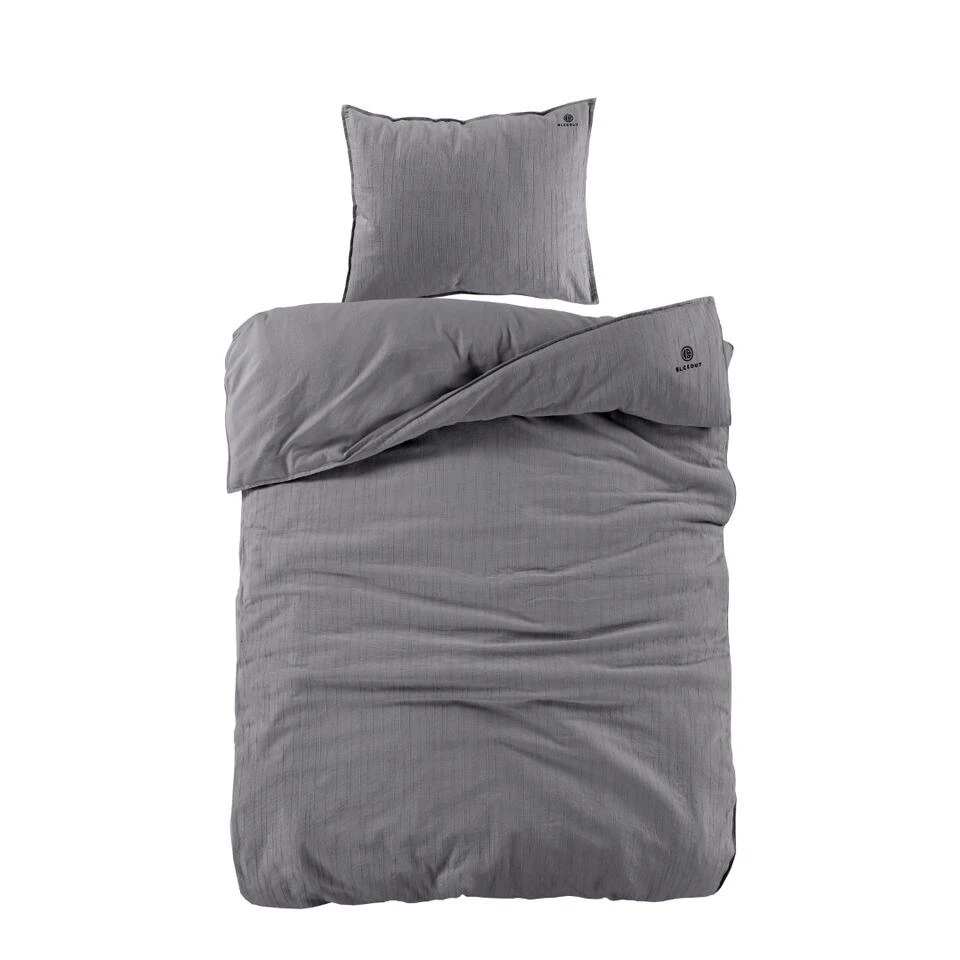 BLCKOUT Dekbedovertrek Odessa - 140x200/220 - Grijs 3 BLCKOUT Dekbedovertrek Odessa - 140x200/220 - Grijs