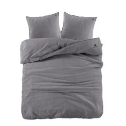 BLCKOUT Dekbedovertrek Odessa- 240x200/220 - Grijs