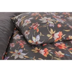 Papillon Dekbedovertrek Nora- 240x200/220- Grijs 9 Papillon Dekbedovertrek Nora- 240x200/220- Grijs -Leen Bakker Winkel 1000093561 0103