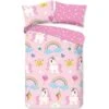 Good Morning Dekbedovertrek "Unilove" - Roze - (140x220 Cm) 1 Good Morning Dekbedovertrek "Unilove" - Roze - (140x220 Cm) -Leen Bakker Winkel 1000094421