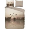 Good Morning Dekbedovertrek "Sense" - Zand - (200x220 Cm) -Leen Bakker Winkel 1000094432