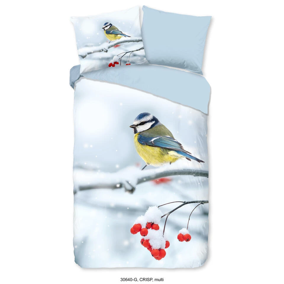 Good Morning Dekbedovertrek "Crisp" - Multi - (140x220 Cm) 3 Good Morning Dekbedovertrek "Crisp" - Multi - (140x220 Cm)