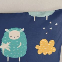 Good Morning Dekbedovertrek "Sheep" - Multi - (120x150 Cm) 9 Good Morning Dekbedovertrek "Sheep" - Multi - (120x150 Cm) -Leen Bakker Winkel 1000094450 0103