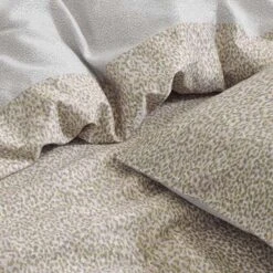 Marc O'Polo Dekbedovertrek Camo Green-Lits-Jumeaux (260x220 Cm) -Leen Bakker Winkel 1000095654 0102