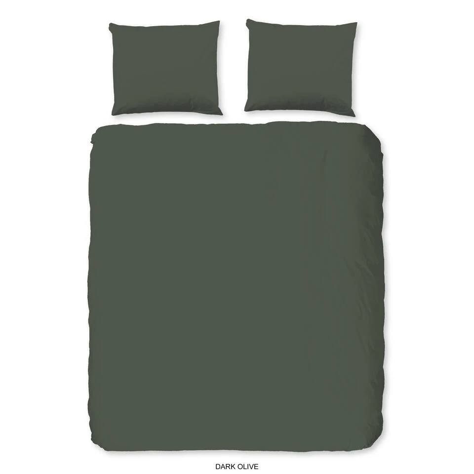 HIP Dekbedovertrek "" - Groen - (240x220 Cm) 3 HIP Dekbedovertrek "" - Groen - (240x220 Cm)
