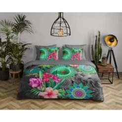 HIP Dekbedovertrek "Thirze" - Multi - (200x220 Cm) 7 HIP Dekbedovertrek "Thirze" - Multi - (200x220 Cm) -Leen Bakker Winkel 1000096070 0101