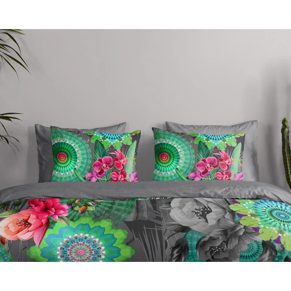 HIP Dekbedovertrek "Thirze" - Multi - (200x220 Cm) 5 HIP Dekbedovertrek "Thirze" - Multi - (200x220 Cm) - Afbeelding 3