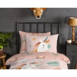 Good Morning Dekbedovertrek "Kitty" - Zand - (140x220 Cm) -Leen Bakker Winkel 1000097043 0110