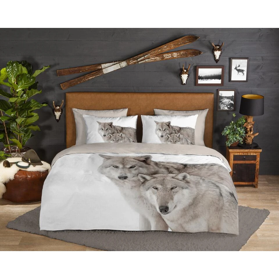 Good Morning Dekbedovertrek "Fera" - Zand - (240x220 Cm) 4 Good Morning Dekbedovertrek "Fera" - Zand - (240x220 Cm) - Afbeelding 2