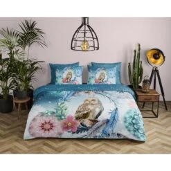 HIP Dekbedovertrek "Kolya" - Multi - (240x220 Cm) -Leen Bakker Winkel 1000097580 0101