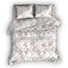 Satin D'Or Dekbedovertrek Viola Rose Taupe-140x200/220 -Leen Bakker Winkel 1000097718