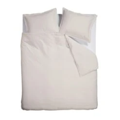 Ambiante Dekbedovertrek Bamboo Uni Sand-2-persoons (200 X 200/220 Cm)