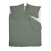 Ambiante Dekbedovertrek Bamboo Uni Green-Lits-jumeaux (240 X 200/220 Cm)