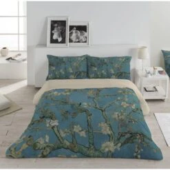 Zavelo Dekbedovertrek Van Van Gogh Almond Blossom -140x200/220 -Leen Bakker Winkel 1000098868 0102