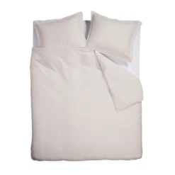 Ambiante Dekbedovertrek Bamboo Uni Sand-Lits-jumeaux (260 X 200/220 Cm)