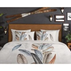 Good Morning Dekbedovertrek "Eina" - Zand - (140x220 Cm) -Leen Bakker Winkel 1000098878 0110