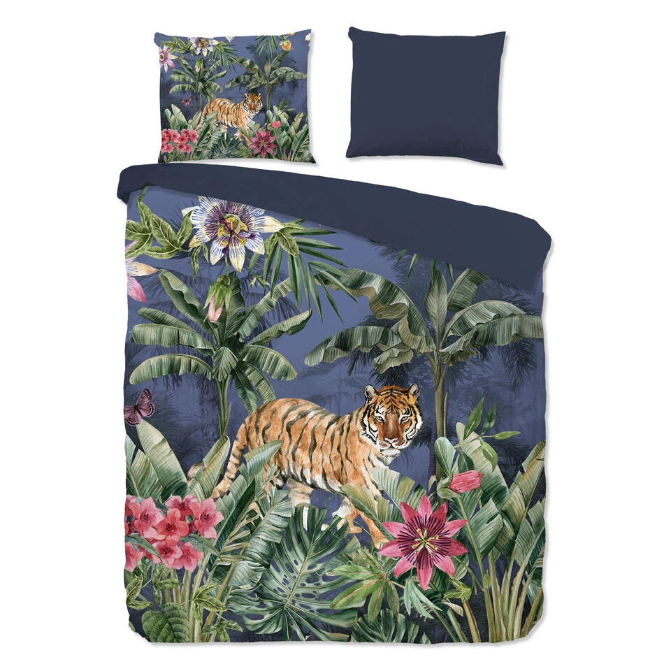 Pure Dekbedovertrek Tijger Kane-2-persoons (200 X 200/220 Cm) 3 Pure Dekbedovertrek Tijger Kane-2-persoons (200 X 200/220 Cm)