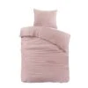 Papillon Dekbedovertrek Brienz Flanel - 140x200/220cm - Roze -Leen Bakker Winkel 1000102517