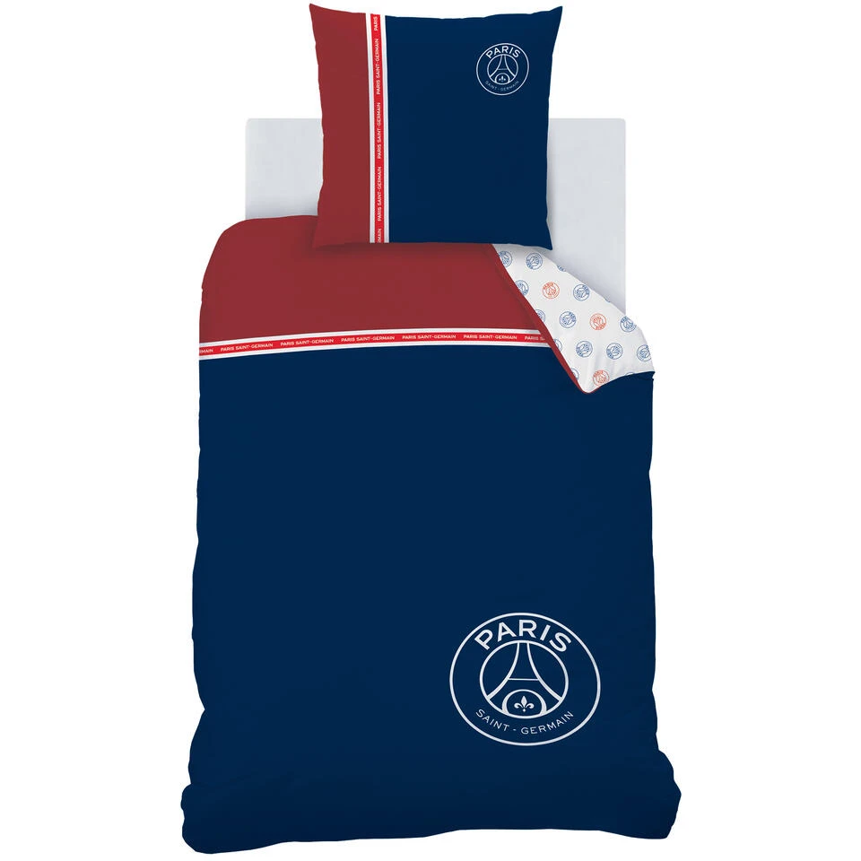 Paris Saint Germain Dekbedovertrek Minimaliste - 140 X 200 Cm - Katoen 3 Paris Saint Germain Dekbedovertrek Minimaliste - 140 X 200 Cm - Katoen