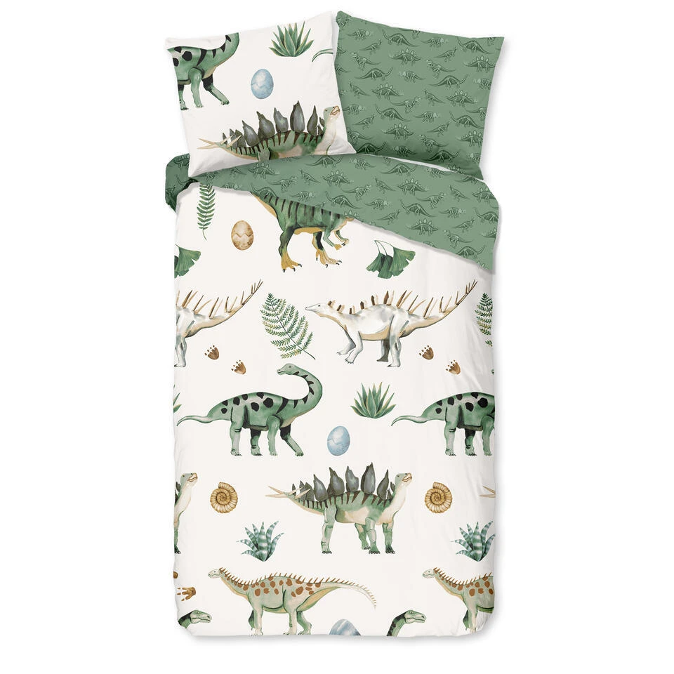 Good Morning Kinderdekbedovertrek Dinoland 3 Good Morning Kinderdekbedovertrek Dinoland