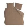 Byrklund - Dekbedovertrek Soft & Fluffy - 200x220 Cm - Taupe -Leen Bakker Winkel 1000114594