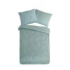 Pure Dekbedovertrek Luxe Groen-1-persoons (140 X 200/220 Cm) -Leen Bakker Winkel 1000118323