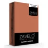 Zavelo Flanel Laken Brique-1-persoons (150x260 Cm) -Leen Bakker Winkel 1000118979