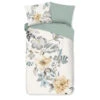 Good Morning Dekbedovertrek "bloemen" - Wit - (140x200/220 Cm) - Katoen -Leen Bakker Winkel 1000123304