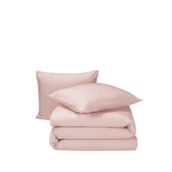 Moodit Dekbedovertrek Freya Pearl Pink - 240 X 220 Cm - Katoen Flanel