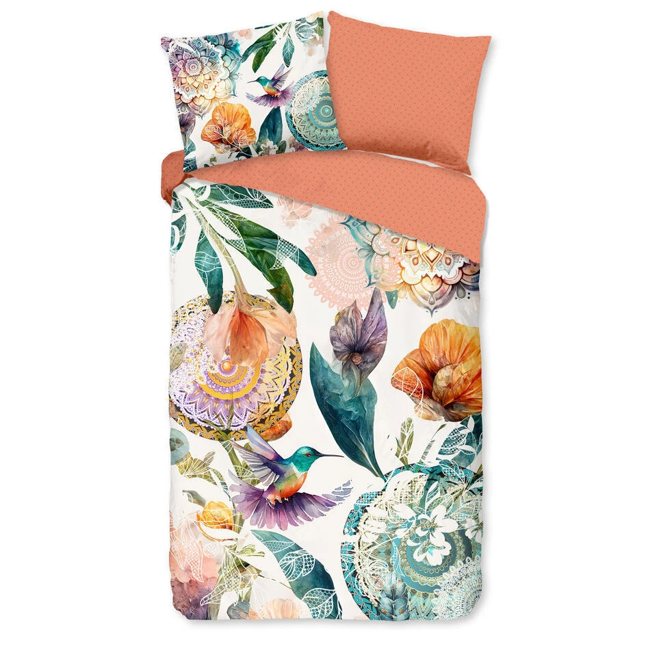 HIP Dekbedovertrek "" - Multi - (140x200/220 Cm) - Katoen Satijn 3 HIP Dekbedovertrek "" - Multi - (140x200/220 Cm) - Katoen Satijn