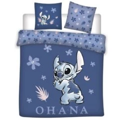 Disney Lilo & Stitch Dekbedovertrek Blue Love - 240 X 220 Cm - Katoen
