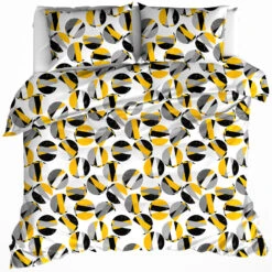 Moodit Dekbedovertrek Odil Marble - Tweepersoons - 200 X 220 Cm - Katoen