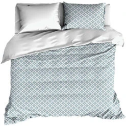 De Witte Lietaer Dekbedovertrek Katoen Satijn Azulejos - 200 X 200/220 Cm