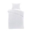 Papillon Valencia Dekbedovertrek - Eenpersoons - 140x200/220 Cm - Wit -Leen Bakker Winkel 1000129769